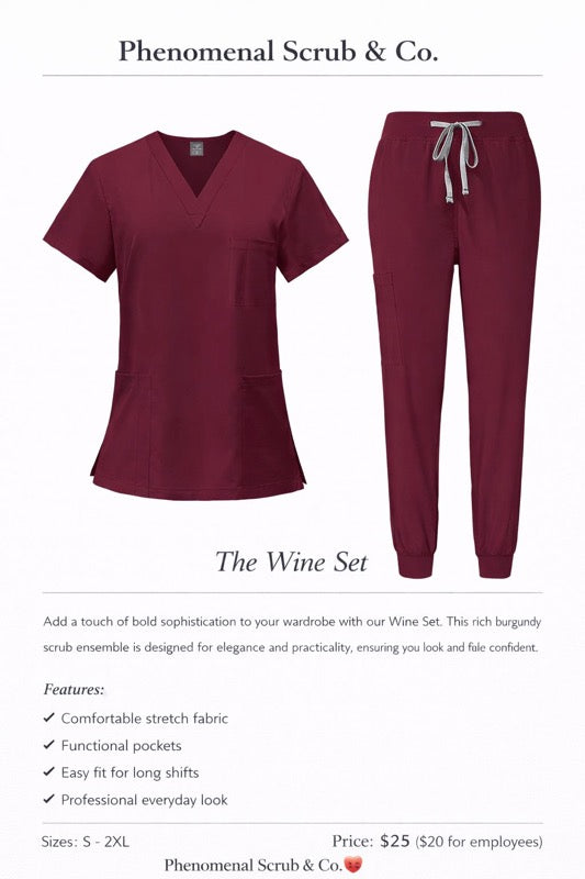 Phenomenal Scrub Set