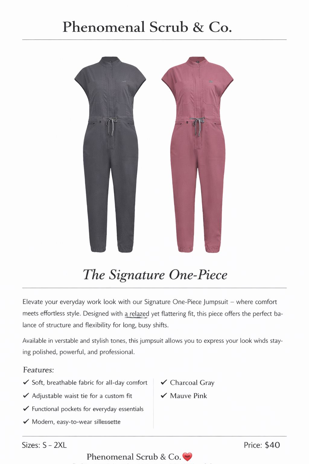 Jumpsuits/ One-Piece
